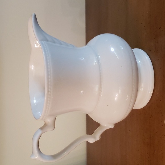 Vintage Lord Nelson Pottery England creamware Pitcher Jug EUC - Picture 3 of 12